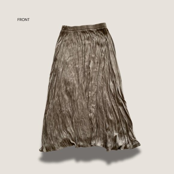 High-Waist Flowy Maxi Skirt - Picture 3 of 4